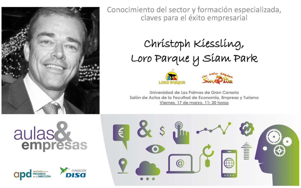 Imagen promocional de la charla